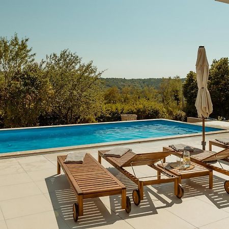 Casa Cavi Istria Villa Oprtalj Bagian luar foto