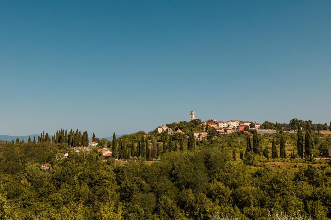 Casa Cavi Istria Villa Oprtalj Bagian luar foto