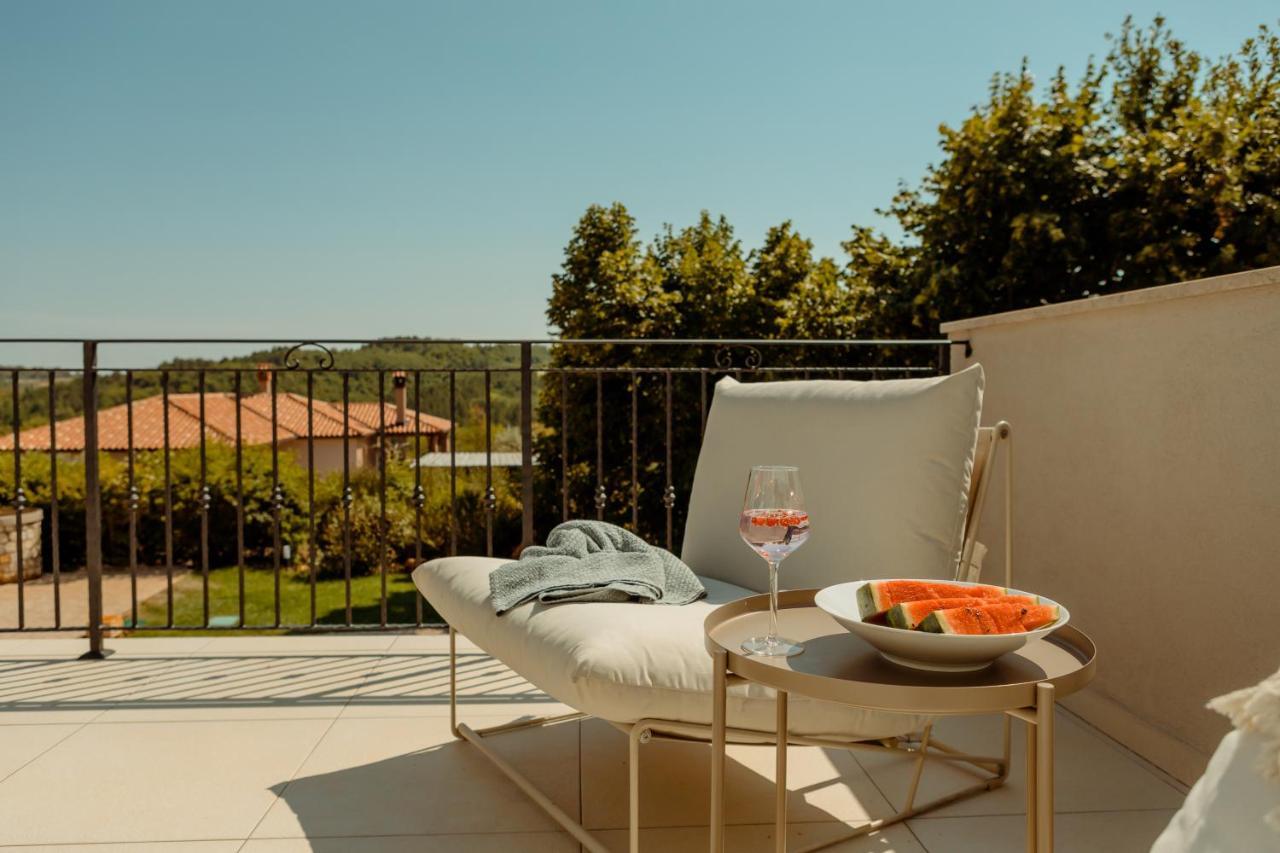 Casa Cavi Istria Villa Oprtalj Bagian luar foto