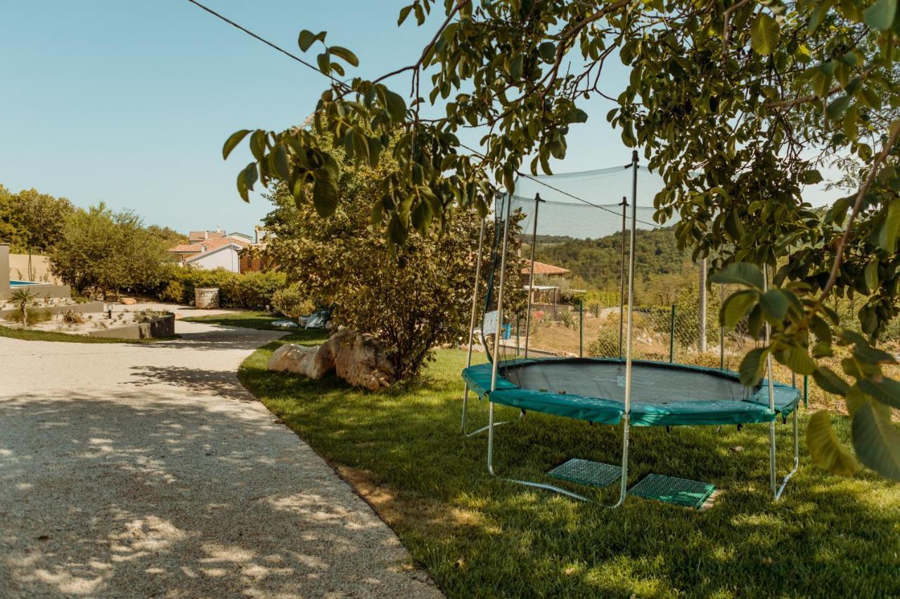 Casa Cavi Istria Villa Oprtalj Bagian luar foto