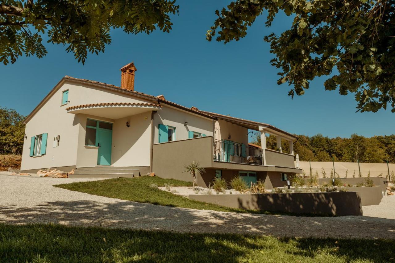 Casa Cavi Istria Villa Oprtalj Bagian luar foto